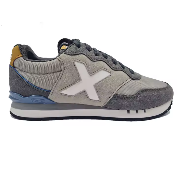 Zapatillas Casual marca Munich modelo 4150228 para hombre en color gris - 1