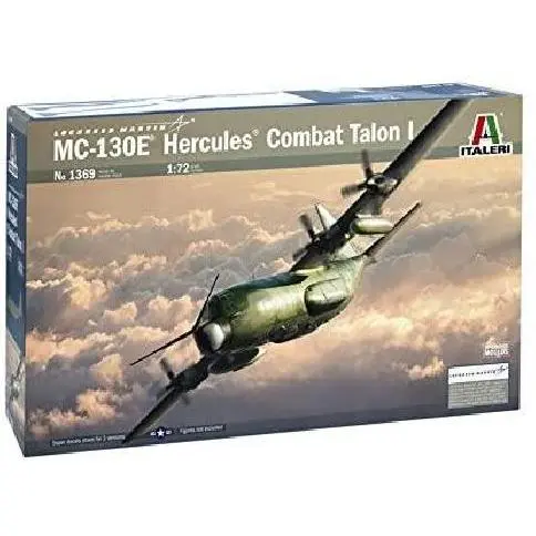 Italeri 1369 - Maqueta MC-130E Hércules Combat Talon I. Escala 1/72 - 1