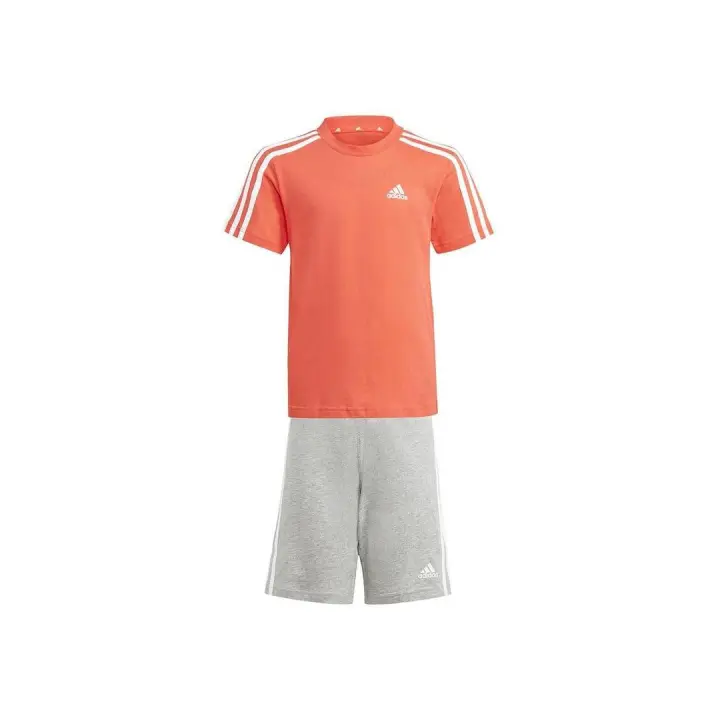 Conjunto Niño adidas 3Stripes Essentials Rojo Negro - 1