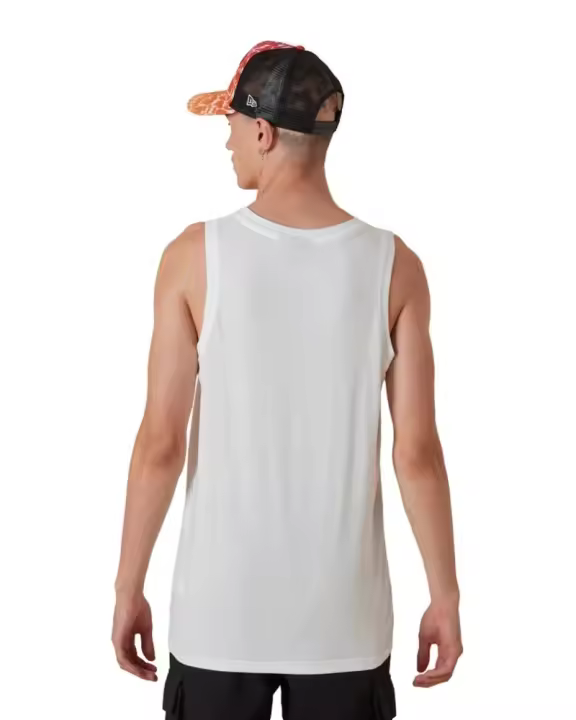 Camiseta New Era Blanca Bulls Nba Tm Color Wtr Prnt Tank Chibul - 1