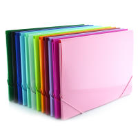 Carpeta Para Block de Dibujo con Cierre de Gomas Elásticas Redondas extra Anchas a Juego con Cubiertas Rígidas y Solapas muy Resistentes en 12 Colores Colorline. 100% Reciclable by Office Box. - details 3