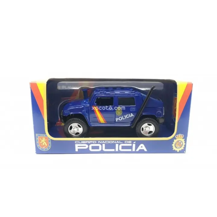 XOCOTŌ® Vehículo Blindado Policía Metálico - Maqueta de vehíclo en miniatura, metálico, puertas abatibles - Escala 1:35 - xocoto - 1