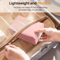 Bolsas de Cosméticos para Mujeres, paquete de 3 bolsas de Cosméticos de cuero portátiles con Cremallera impermeable, juego grande de Organizador de bolsas de Cosméticos de viaje para Mujeres y niñas - details 3