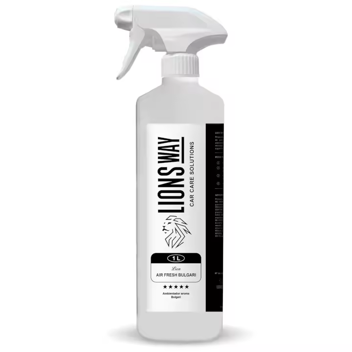LIONSWAY - Air Fresh VulGari 1L – Ambientador Profesional con Aroma Duradero, Fragancia Elegante para Coche y Hogar - 1
