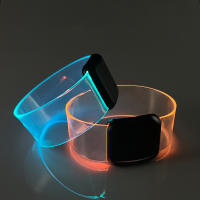 Pulseras LED Luminosas Para Deportes Al Aire Libre Y Fiestas. Pack De 10/20/50 Piezas. Brillo Duradero Para Halloween Y Otras Ocasiones. - details 0