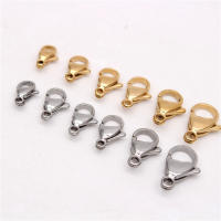30-50Pcs Abrazaderas De Langosta De Acero Inoxidable 304 Para Pulseras Collares Cadenas Joyería DIY Tamaños 9-15mm Herramientas De Fabricación De Joyas - details 10