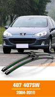 Limpia Parabrisas Delantero Plegable DUZIKMI Para Peugeot 407 407 SW 2004-2010 Láminas De Limpieza De Ventanas Frontales Material De Goma Natural Tamaño 28+28 - details 0