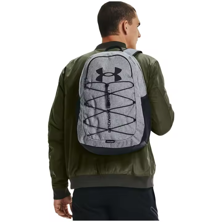 Mochila Under Armour Hustle Sport Gris - 1