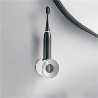 Estante De Almacenamiento Para Cepillo De Dientes Eléctrico Y Lavabo En Baño Adhesivo No Perforado Montado En La Pared Silicone Sin Marcas - details 16