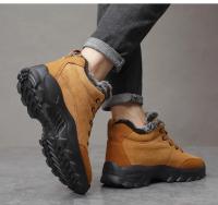 Botas De Nieve Para Hombre Invierno Con Pelo De Zorro Zapatos Deportivos Al Aire Libre 2023 Nuevo Calzado Cálido Para Hombre Botines Botas Hombre - details 11