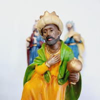 REY MAGO,3 REYES MAGOS,15CM,FIGURA DE BELEN,DECORACION DE NAVIDAD,GERIMPORT,FESPU - details 2