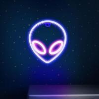 1PC Luz Neón De Alienígena Para Decoración De Habitación Con Interruptor De Encendido Y Apagado Poder USB O Batería Luz Nocturna Aesthetic Para Juego Y Espacio - details 4