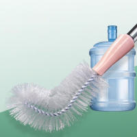 Cepillo De Limpieza Para Cesta De Ropa Con Varilla De Acero Inoxidable Y Dispensador De Agua Plástico Herramienta De Limpieza Del Hogar - details 4