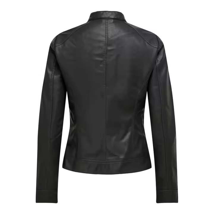 Only mod. 15081400 Chaqueta polipiel con cremallera - 1