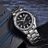 Reloj De Lujo Para Hombre PAGANI DESIGN 2025 39mm Textura Del Desierto GMT Automático De Negocios Vidrio De Zafiro Resistantes Al Agua Y Al Choque - details 7