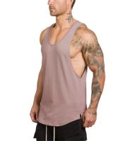 Chalecos Sin Mangas De Algodón Transpirable Para Hombres Ropa De Entrenamiento De Fitness Y Gimnasio Camisetas Deportivas Para Correr Y Musculación - details 6