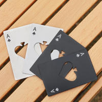 Abrepuertas De Acero Inoxidable Con Espadilla Cartas De Juego Y Botella Abrepuertas Para Cerveza Compacto Y Práctico - details 7