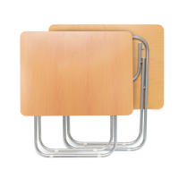 Mesa Plegable Portátil The Secret Home - Color Natural - Varias Medidas - details 4