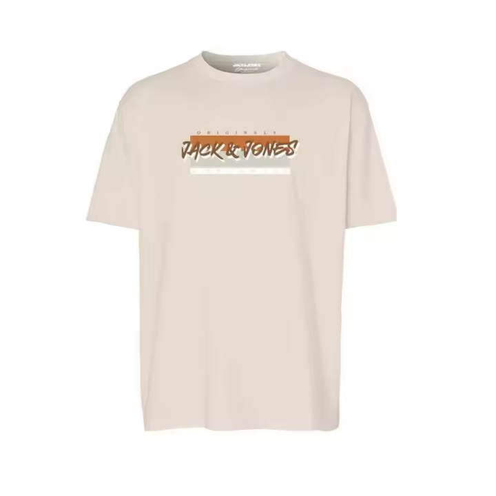 Camisetas Manga Larga marca Jack & Jones modelo 12277944  - Antique White para hombre en color beig - 1