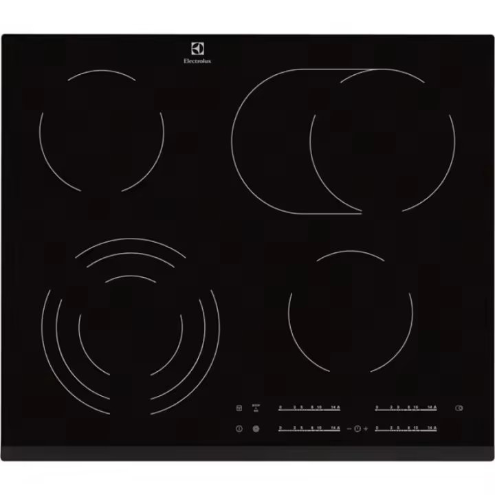Electrolux EHF6547FXK hobs Negro Integrado 4 zona(s) - 1