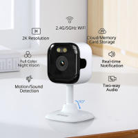 Cámara De Seguridad HEIYOUCAM 3MP 2K Full HD Dual Band Wireless Con Visión Nocturna En Color Y Llamada De Voz Bidireccional Para Interior - details 1