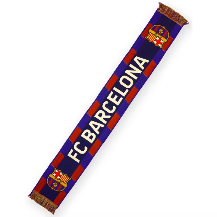 FC Barcelona Bufanda Telar Nº48 - Con Licencia Oficial - 140x20cm - 1