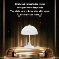 Lámpara De Mesa GGbingo Recargable LED De 3 Colores Con Función De Ajuste De Brillo ABS Portátil Decoración Para Luz Nocturna Moderna Y Sencilla - details 6