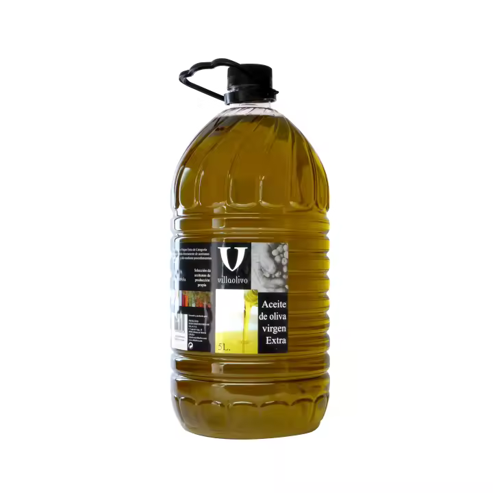 Aceite de Oliva Virgen Extra Villaolivo PET 5L – Gourmet  Sabor Suave y Equilibrado  Ideal para Cocina Diaria y Hostelería - 1