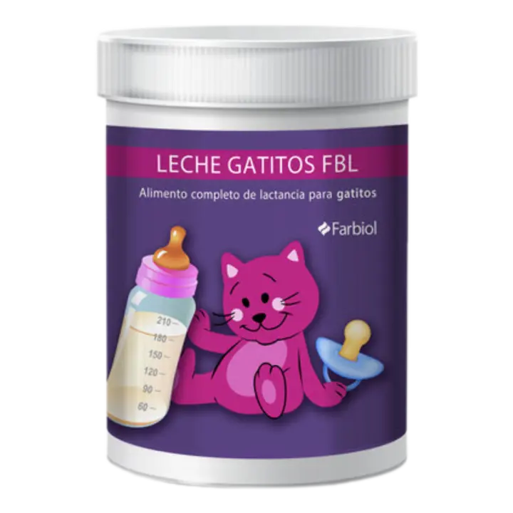 Leche Maternizada para Gatitos Recién Nacidos Farbiol | Ideal para Cuidado de Gatos - 1