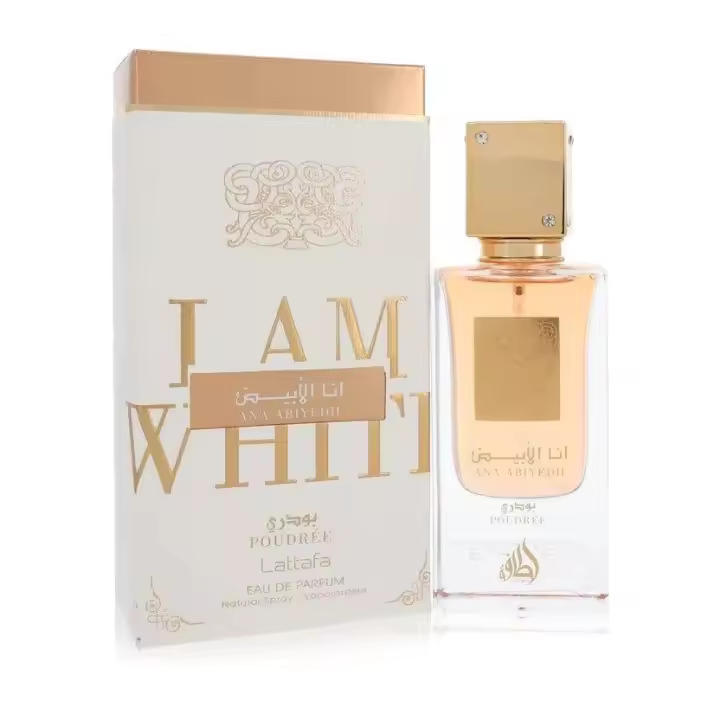 Ana Abiyedh Poudrée 60ml - I am white- Lattafa - Eau de Parfum DUBAI Lattafa Perfumes mujer y hombre Hombre Mujer - 1