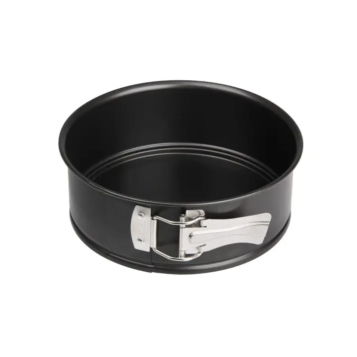 ZENKER Molde Bizcocho Redondo Mini Desmontable de 1 fondo Antiadherente Negro 18x6,5cm. 1 ud. - 1