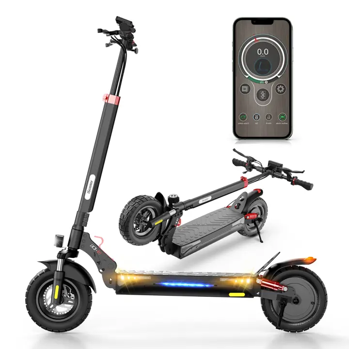 Patinete eléctrico iScooter iX3 800W 48V 30-40km 10Ah Neumático inflable - 1