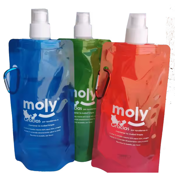 Botella limpia orinas de perro Moly 460ml (1und) - 1