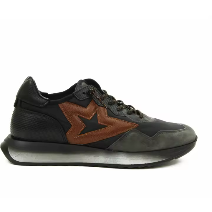 Cetti mod. 1311 zapato sport para hombre en nilon, cordón elástico - 1