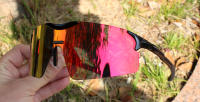Gafas De Ciclismo TR90 Para Hombres MTB Mountain Road Gafas Deportivas De Sol Para Bicicleta Correr Pesca Lentes De Color Completo Material De Marco Acetato - details 10
