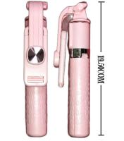 Palo para Selfie y trípode, Trípode para Smartphone y camara de accion, con Mando a Distancia Bluetooth, con Tornillo de 1/4 de Pulgada para Camara,Palo para Selfie Trípode Ajustable de 19.2-100 cm, Soporte Giratorio de 360° para movil. - details 3