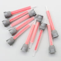 50pcs Tubo De Mezcla Estática MB6-16 Para Cartridges De Dos Componentes 10:1 Ratio Epoxy Para Reparaciones De Coche Herramienta Manual De Plástico - details 5