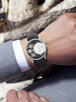Reloj De Cuarzo Para Hombre TOMI Con Correa Desmontable Estilo Negocios Y Sencillo Caja De Regalo De Fiestas Material De Pulsera PU Calendario Completo Resistente Al Agua - details 15