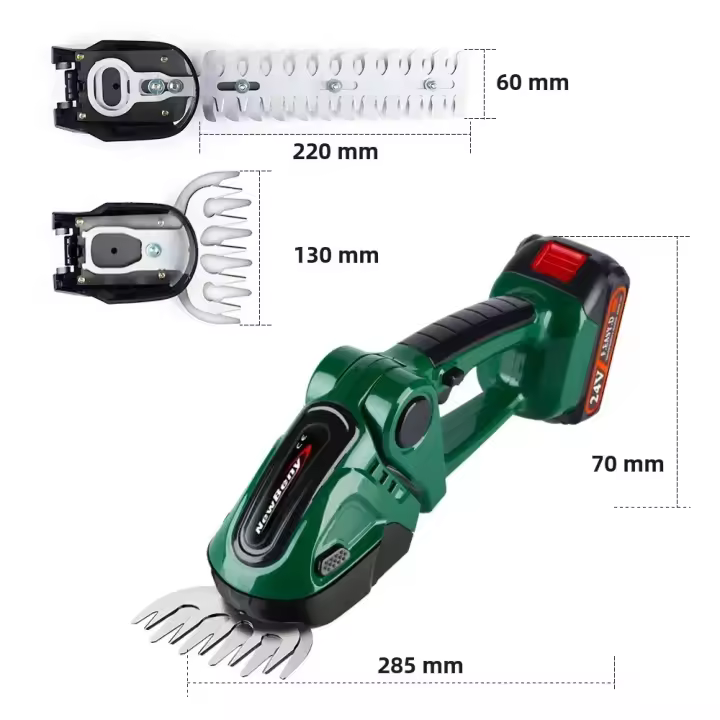 Noreter 21V Trimmer Eléctrico 2 En 1 20000rpm Cortacésped Para Jardín Herramienta De Podar Arbustos Y Grama - 1