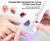 Lámpara LED UV Portátil Para Uñas Peicon Secado Rápido De Arte De Uñas Lámpara LED Profesional Para Uñas Recargable - details 1