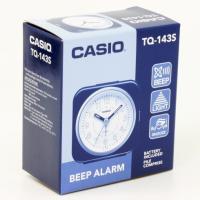 Casio Tq-141-8df  Despertador Analogico Para Unisex Color Plateado - details 1
