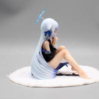 Figura De Colección Sunohara Kokona Juguete Ornamento De Estatua De Anime 14cm Azul Modelo De Juego Para Niños Y Adultos - details 3