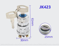 Cerradura De Ignición Impermeable Para Coche Y Motocicleta JK423 JK404 JK141Interruptor De Arranque Y Encendido De Metal - details 0