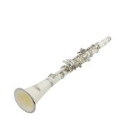 Clarinetes SLADE Bb Blanco Profesionales Con 17 Teclas Madera Bakelite Instrumento De Viento Tenor Con Caja Y Accesorios - details 8