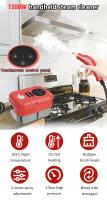Limpiador a vapor eléctrico de alta presión y alta temperatura, 1500W, 1300ml, esterilizador portátil para limpieza de campanas de cocina domésticas - details 7