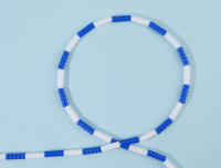 Cable De Saltar De Bambú Y PVC 2.5m Con Cuentas Segmentadas Para Ejercicio De Fitness En Casa O Gimnasio Para Adultos Y Niños Comienzo Suave - details 7