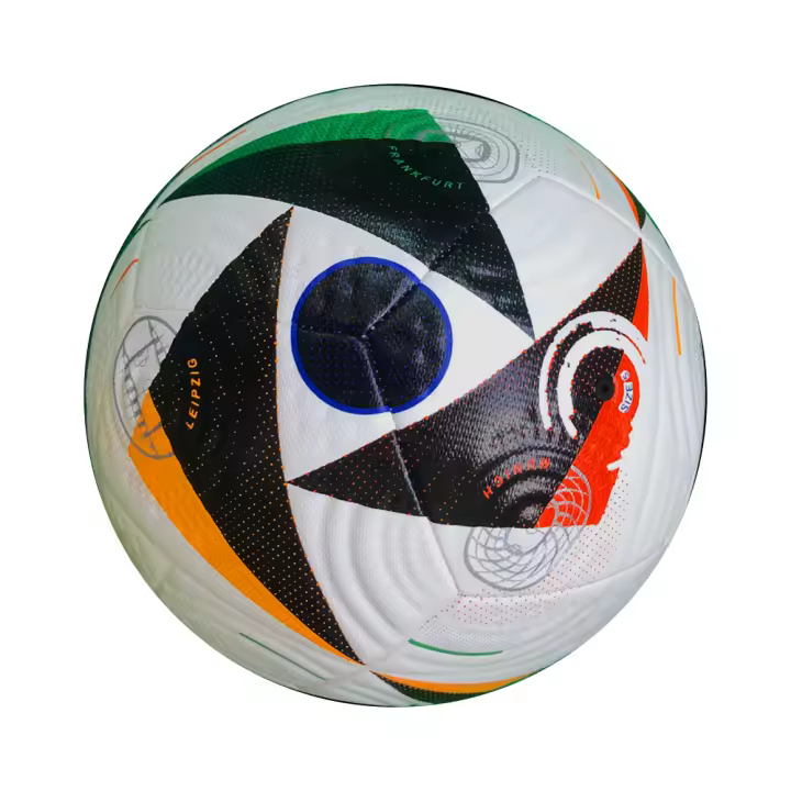 Bola De Fútbol Profesional Tamaño 5 Material PU Cuero Oficial Para Partidos En Práctica Color Negro Para Campo De Grama - 1