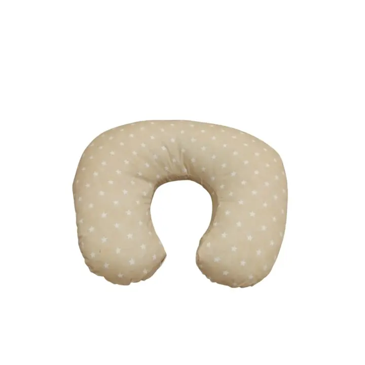 SEB MARKET| Cojín de Lactancia, Almohada de Lactancia, Almohada de Alimentación Multifuncional Esencial para Lactancia con Biberón y al Pecho, con Funda de Almohada de Lactancia Removible 100% Algodón.Relleno 100% fibra hueca siliconada. - 1