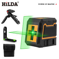 Nivel De Láser HILDA 2 Líneas Auto-Nivelado Horizontal Y Vertical Rayo De Láser Verde Potente Para Construcción Y Jardinería - details 5