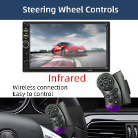 Radio De Coche HIPPBQCC 7 Pulgadas 1Din Estéreo Soporte Llamada Mirada Bluetooth Pantalla HD USB TF FM Reproductor Multimedia Universal - details 3